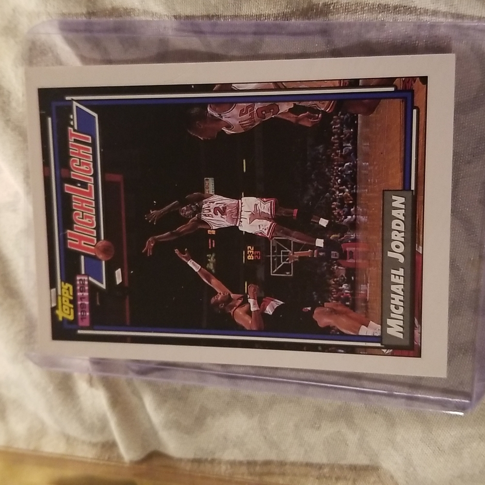 COPY - Michael Jordan #23 Topps basketball card